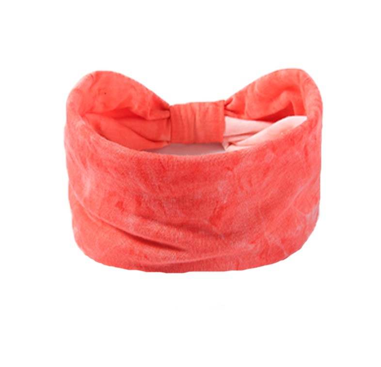 Tie Dye Hair Band : Red Shade