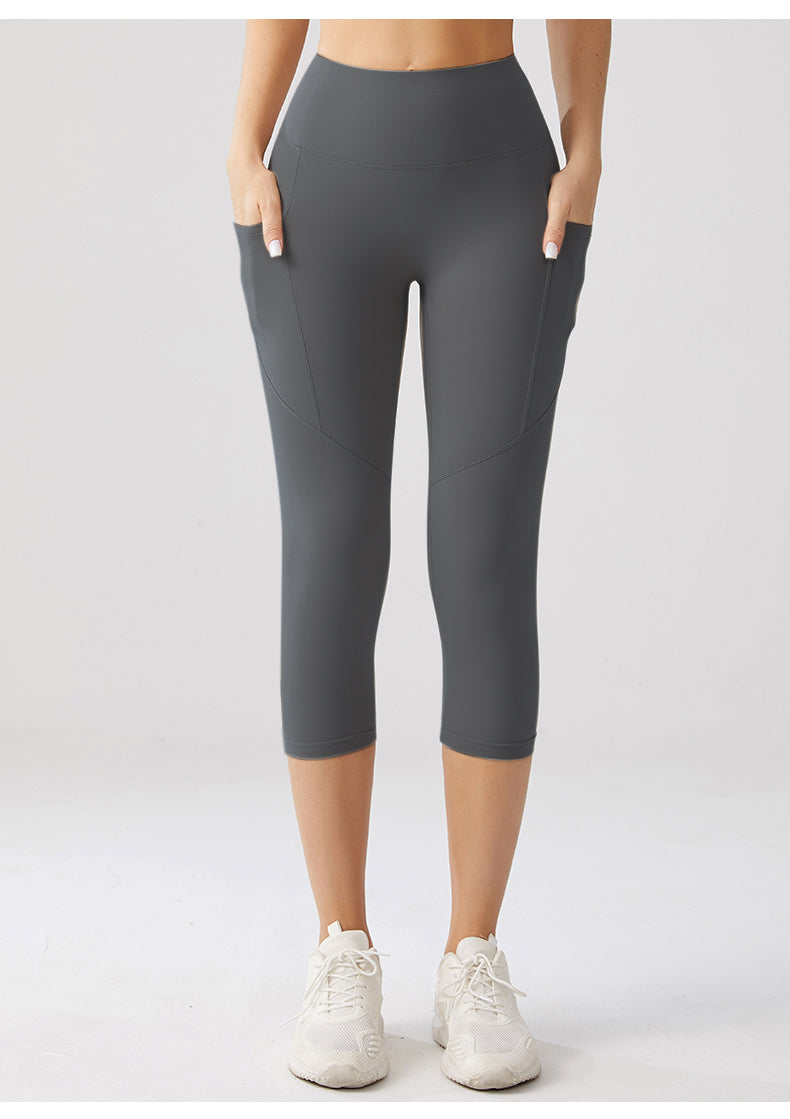 Graphite Grey Yoga Capri