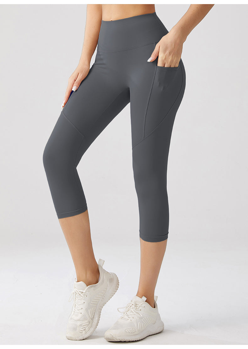 Graphite Grey Yoga Capri