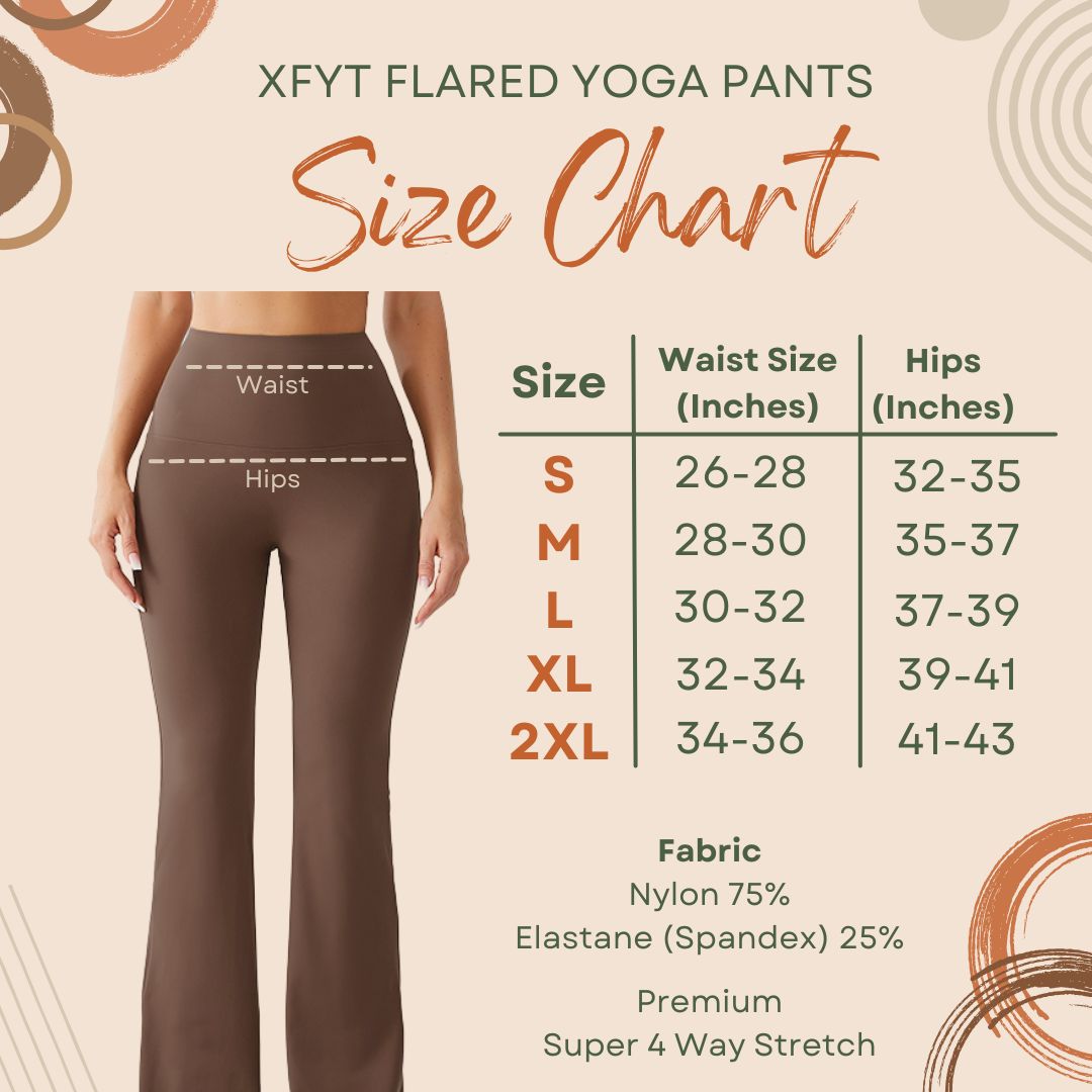 Mocha Brown Luxe High Rise Flare Yoga Pants