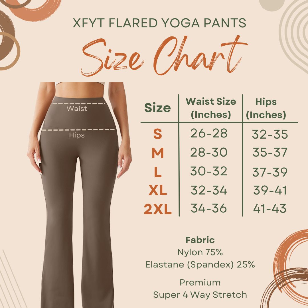Sandy Brown Luxe High Rise Flare Yoga Pants