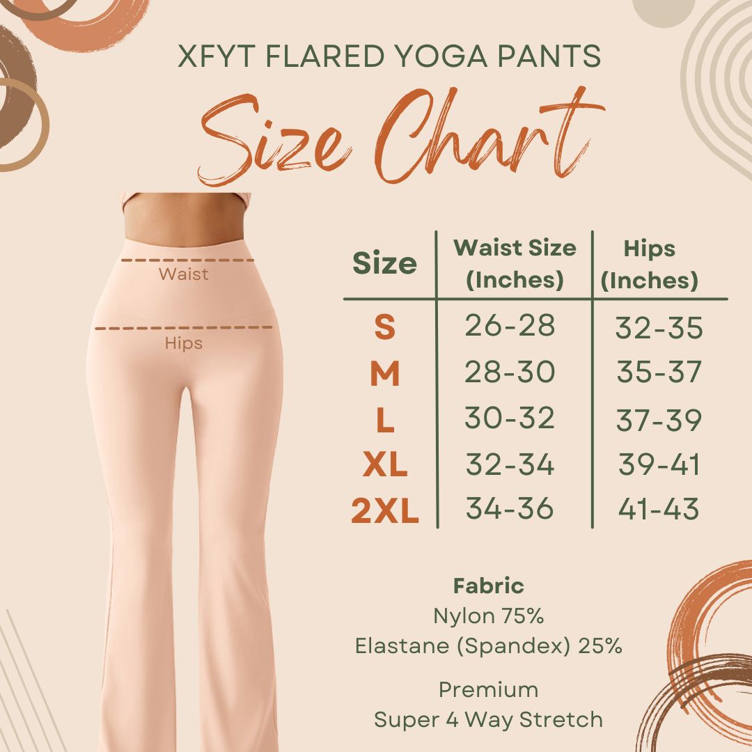 Soft Peach Luxe High Rise Flare Yoga Pants
