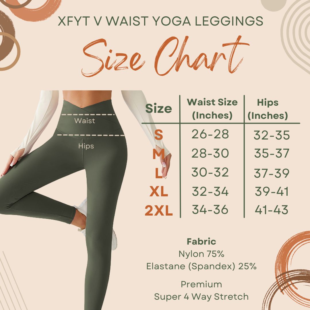 Crossover V-Waist Eclipse Green Yoga Pants