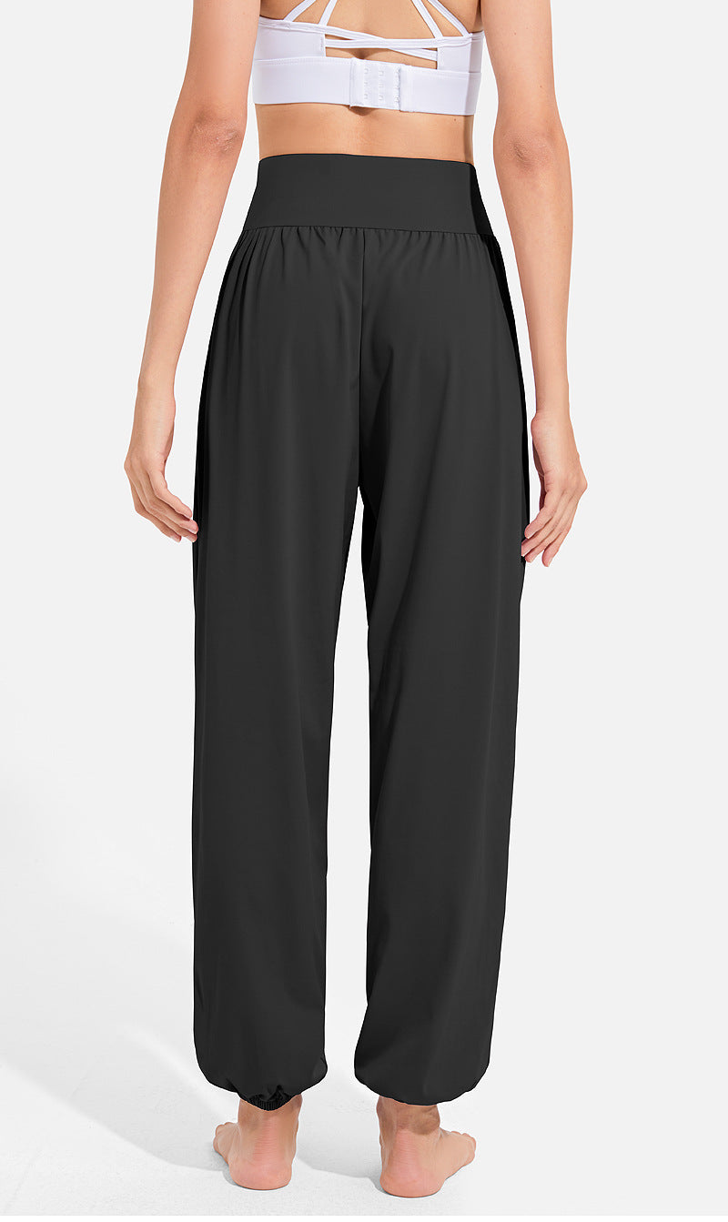 Nirvana Black Yoga Joggers