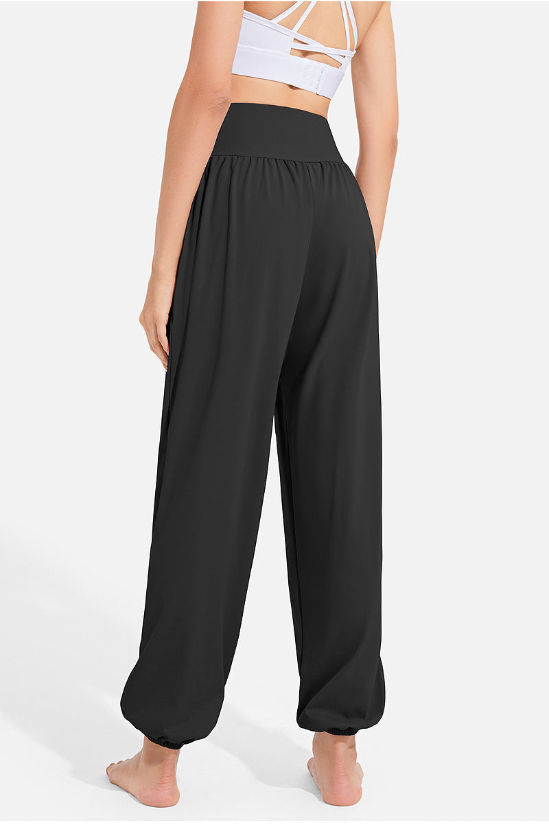 Nirvana Black Yoga Joggers