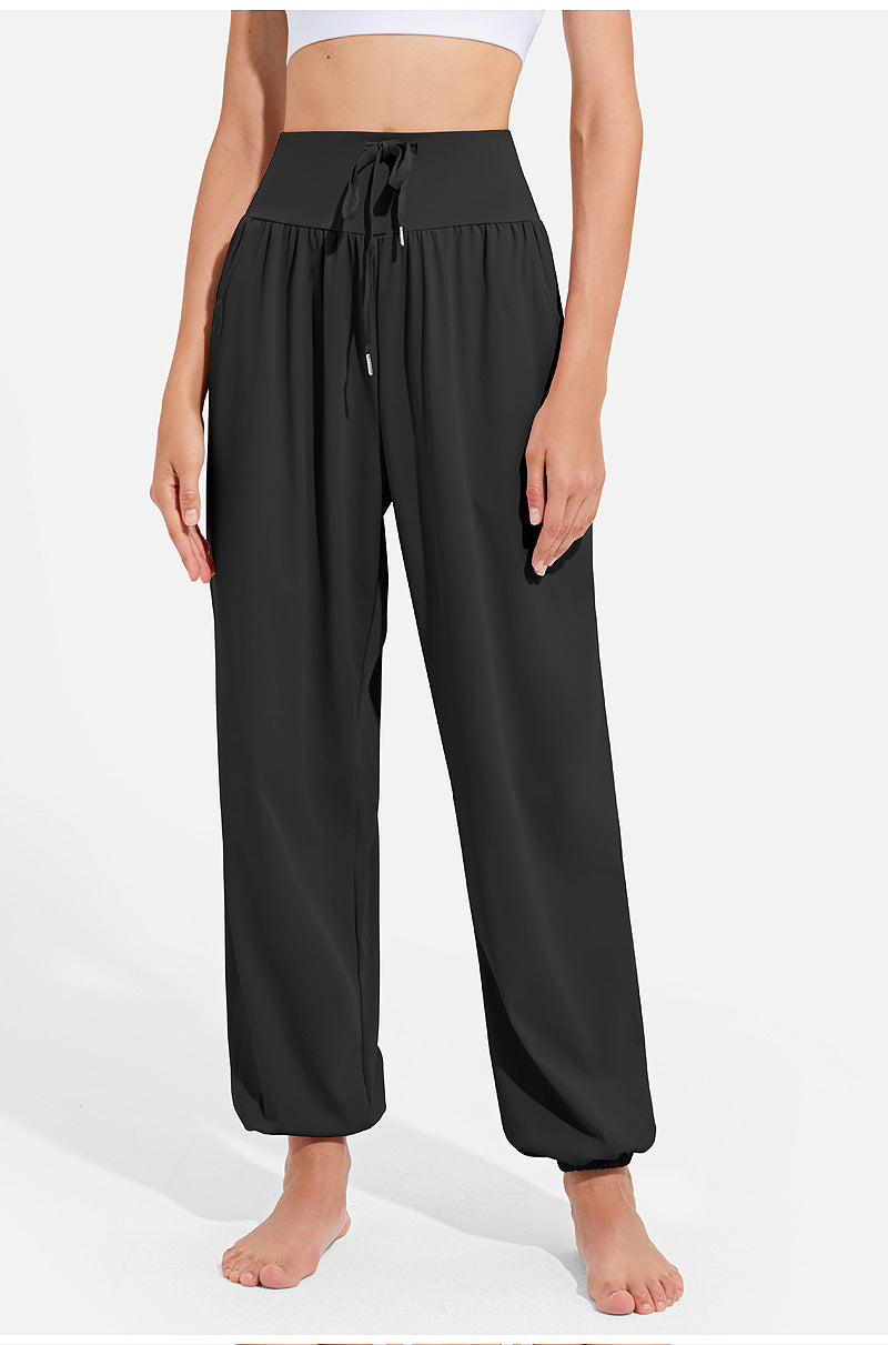 Nirvana Black Yoga Joggers