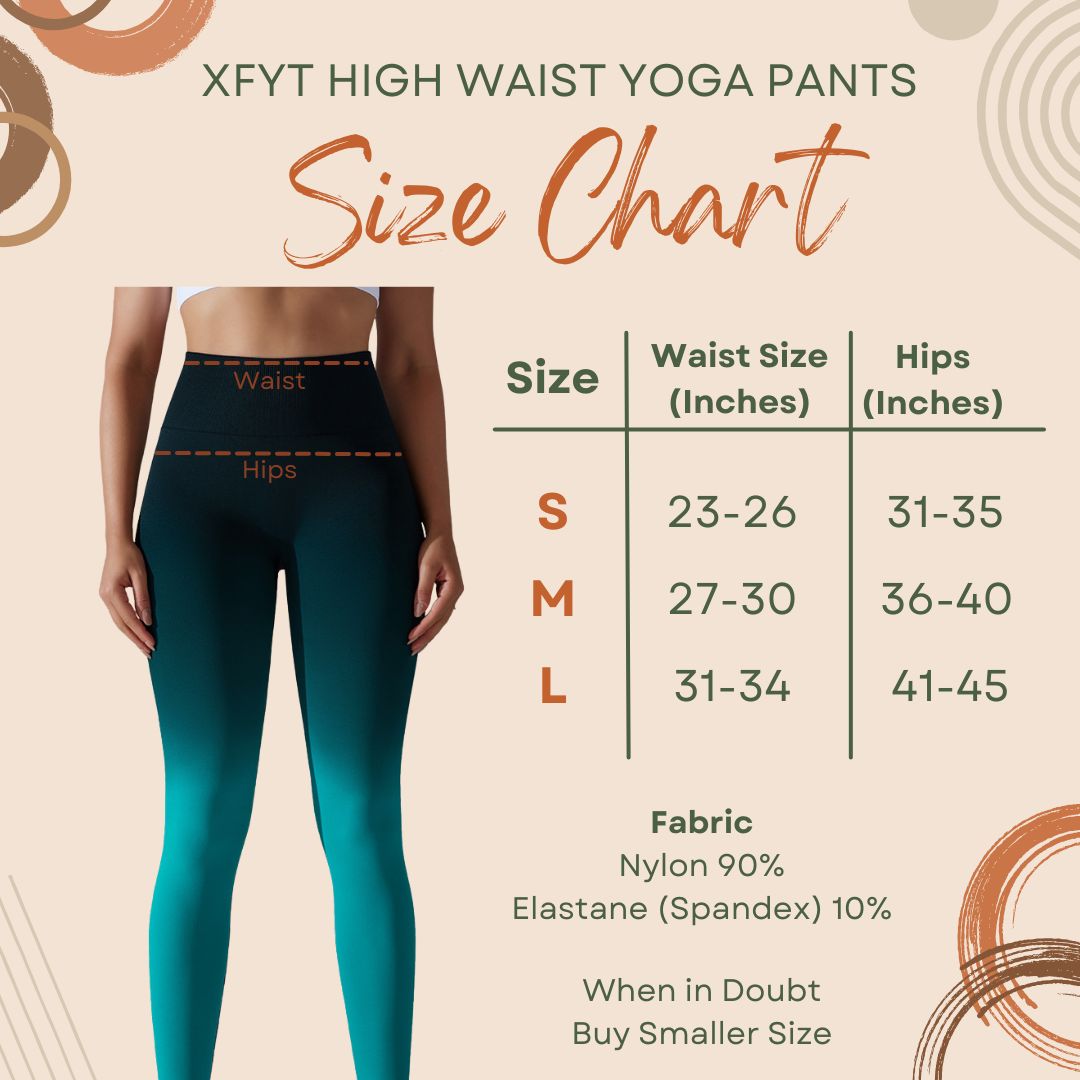 Aqua Blue High Waist Seamless Yoga Pants