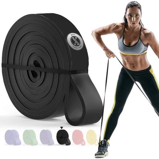 Pull up Resistance Loop Bands - Black - 30 to 70 Lbs