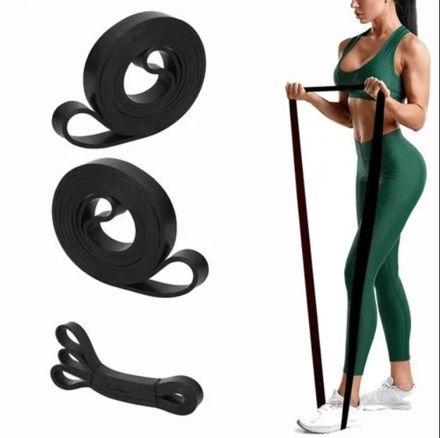 Pull up Resistance Loop Bands - Black - 30 to 70 Lbs