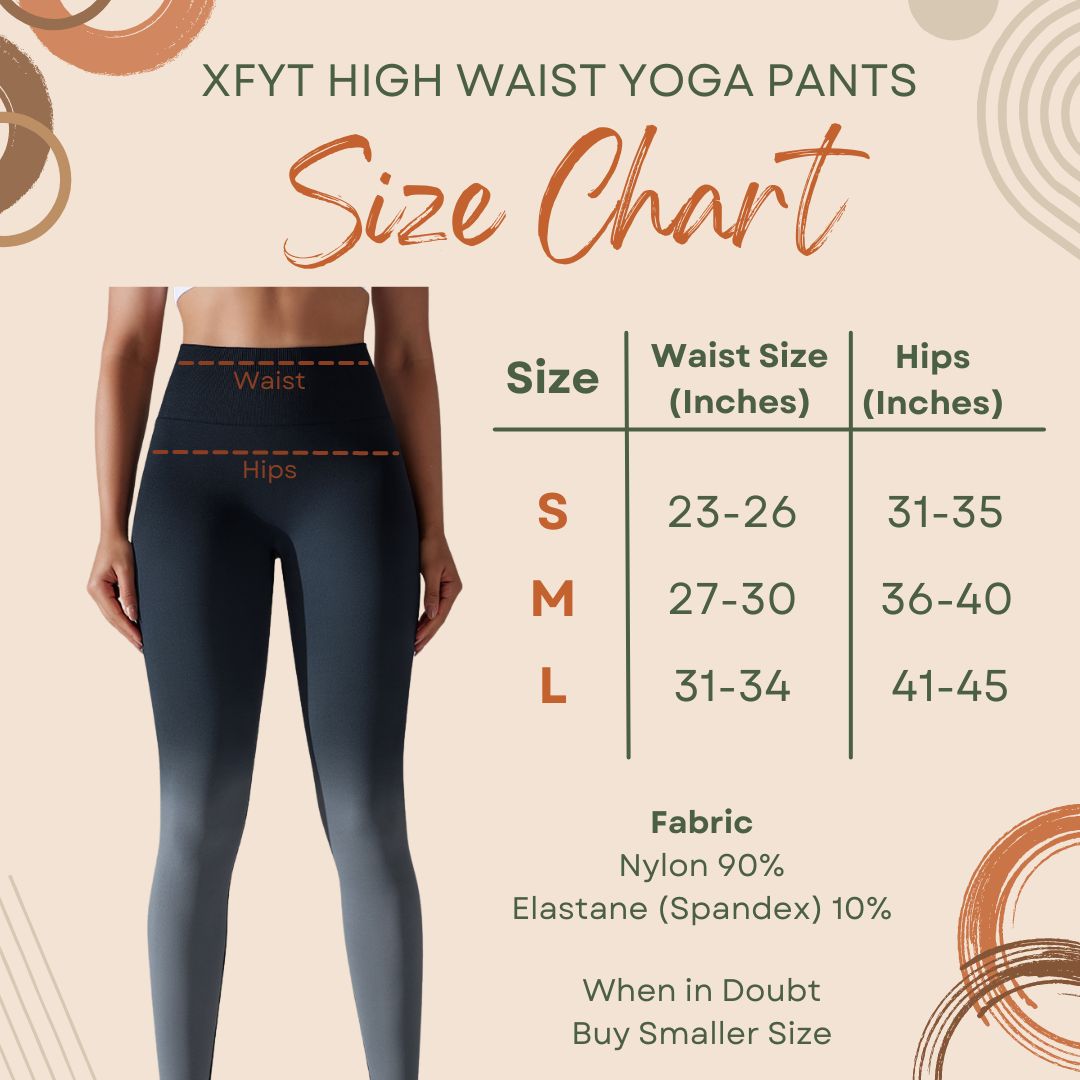 Cosmic Black High Waist Seamless Yoga Pants