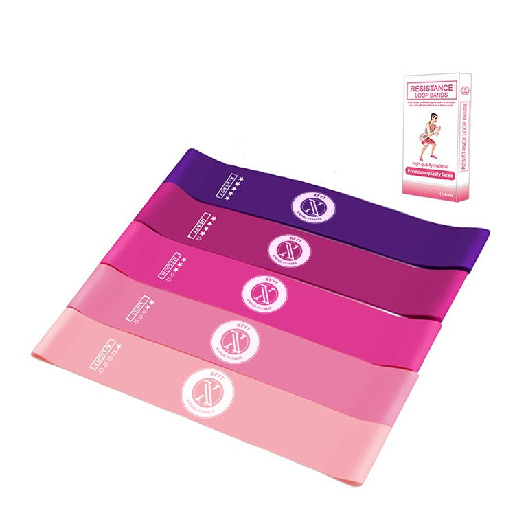 Resistance Loop Fitness Bands - Fit Pink Set