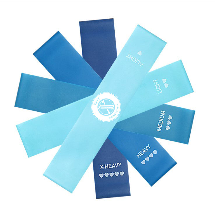 Resistence Loop Fitness Bands - Bold Blue Set
