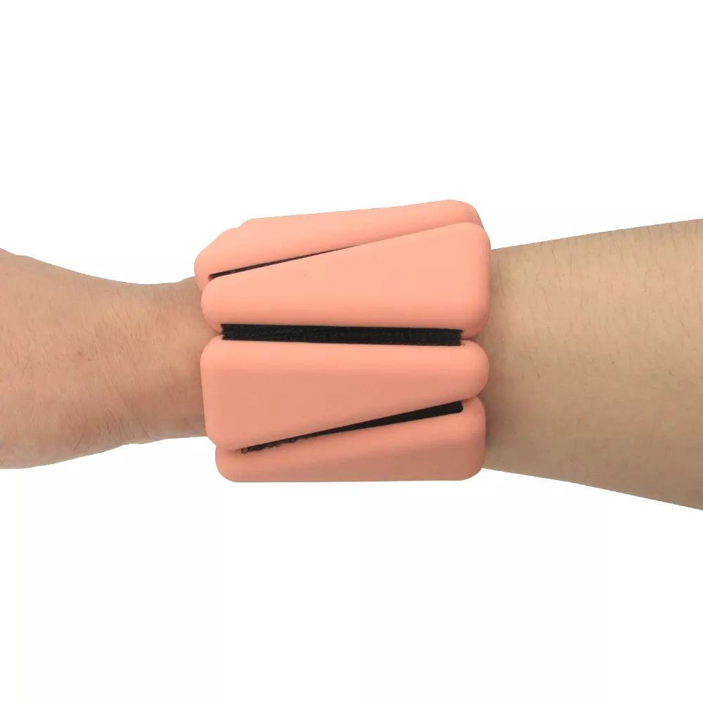Wrist Weights (1lbs x 2) : Pink