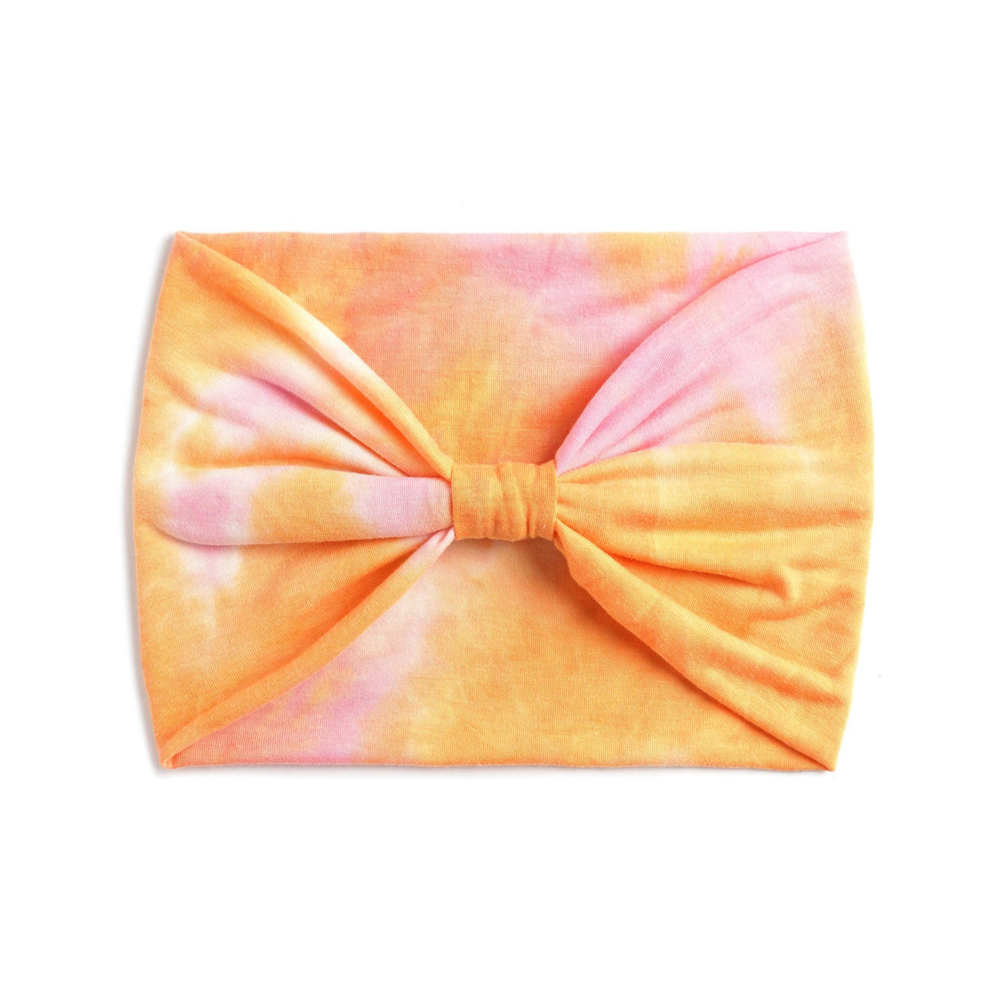 Tie Dye Hair Band : Orange Shade