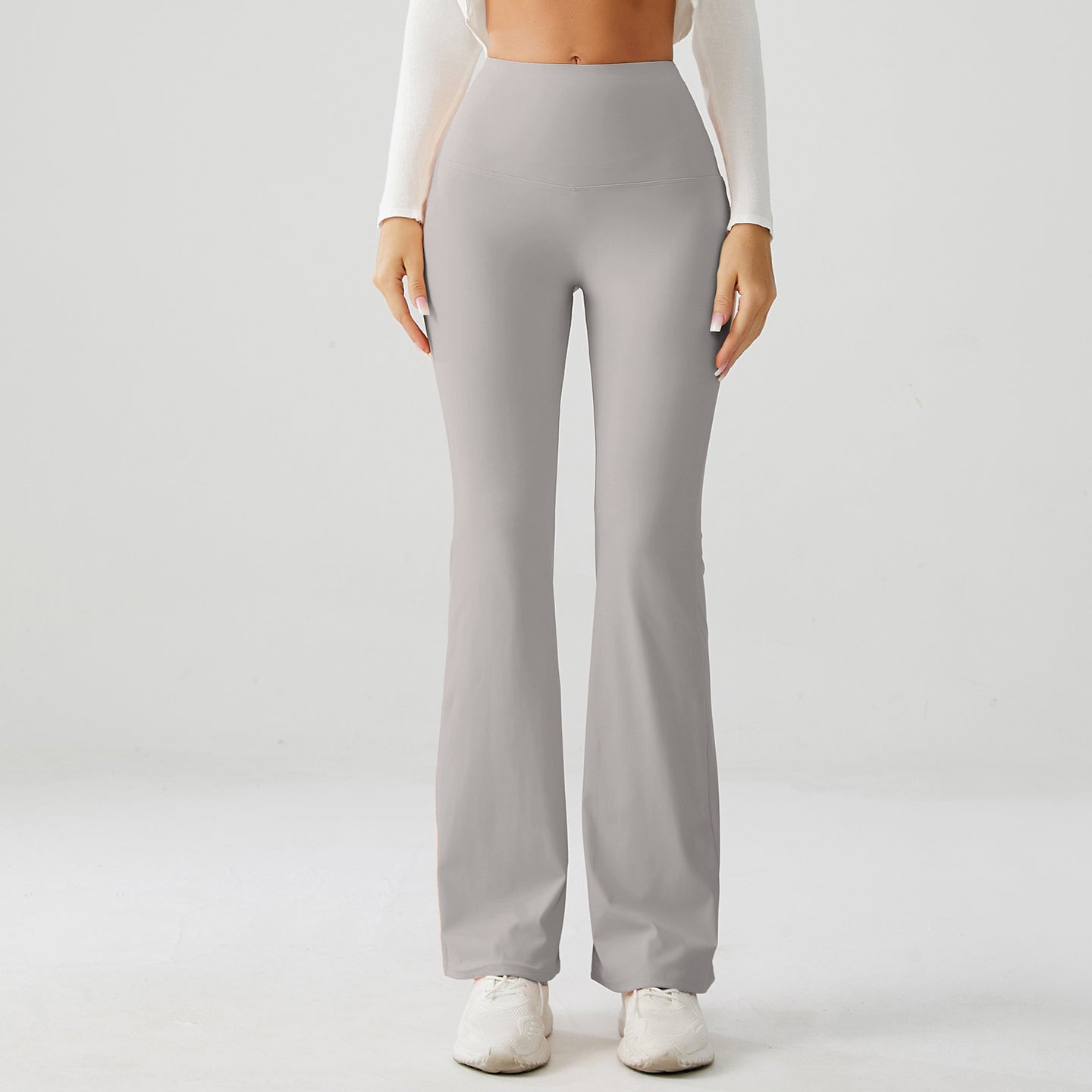 Lunar Stone High Rise Flare Yoga Pants