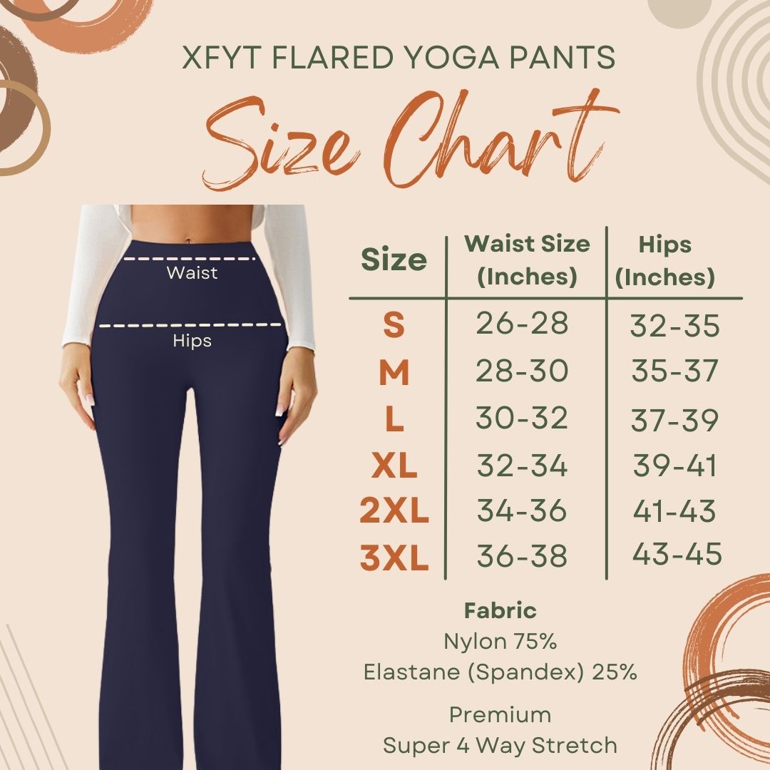 Moon Navy High Rise Flare Yoga Pants