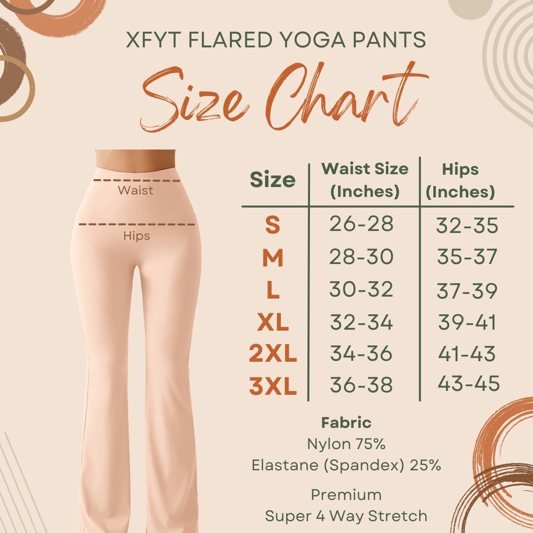 Soft Peach Luxe High Rise Flare Yoga Pants – XFyt