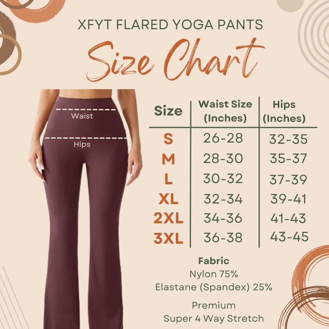Velvet Wine Luxe High Rise Flare Yoga Pants – XFyt