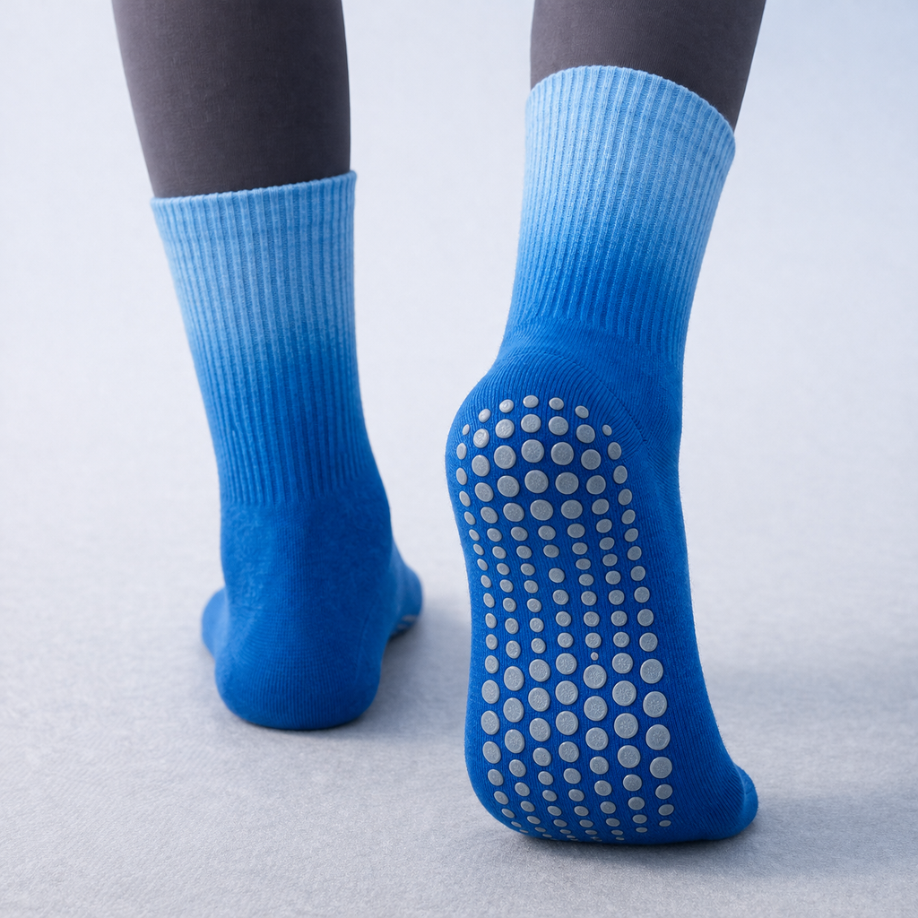 Ocean Drift FlowFade Grip Socks