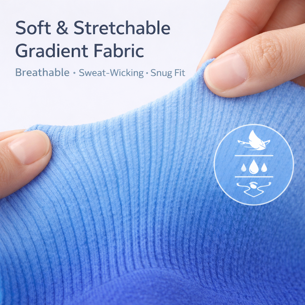 Ocean Drift FlowFade Grip Socks