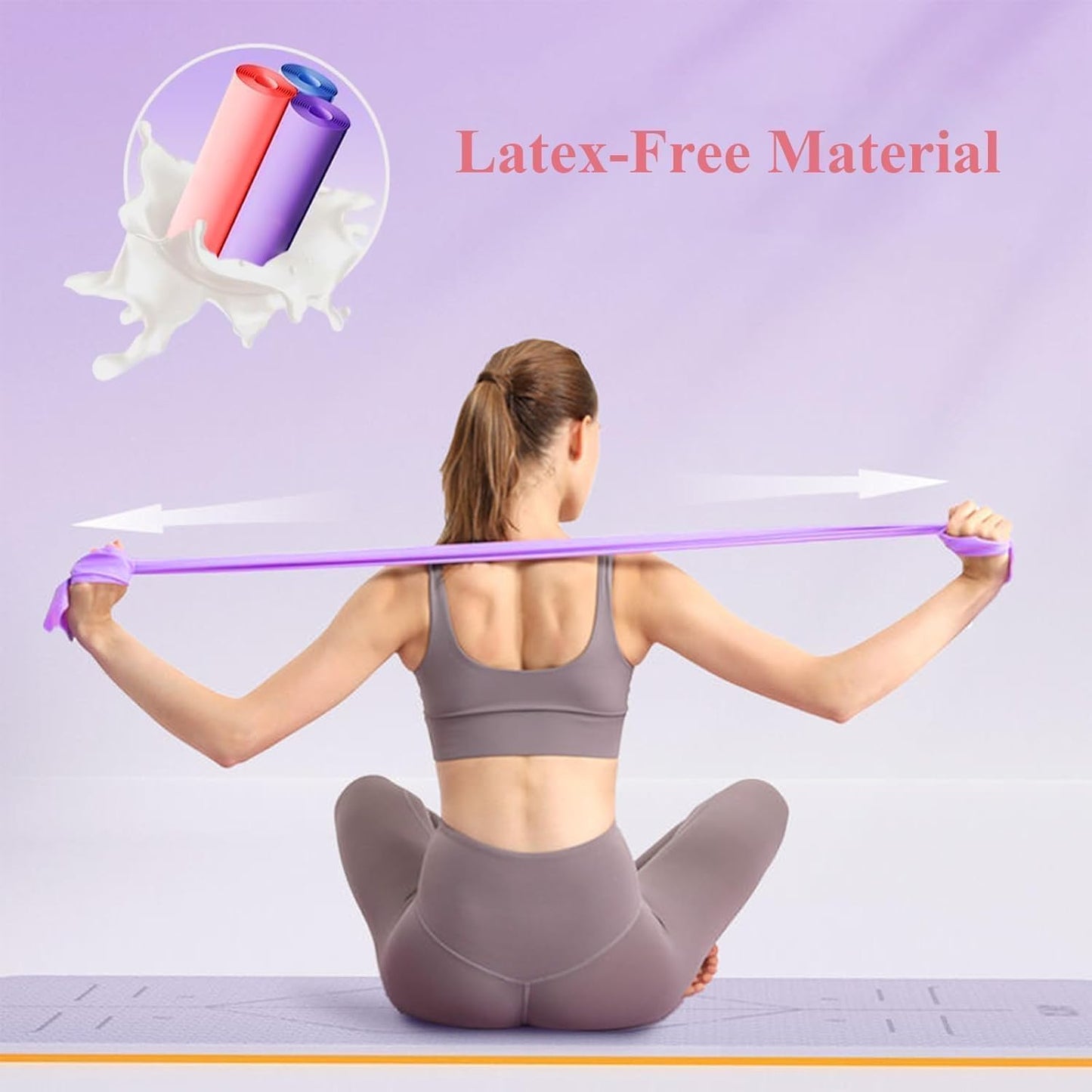 Heavy Resistance Pilates Flex Band - 20 to 30 Lbs