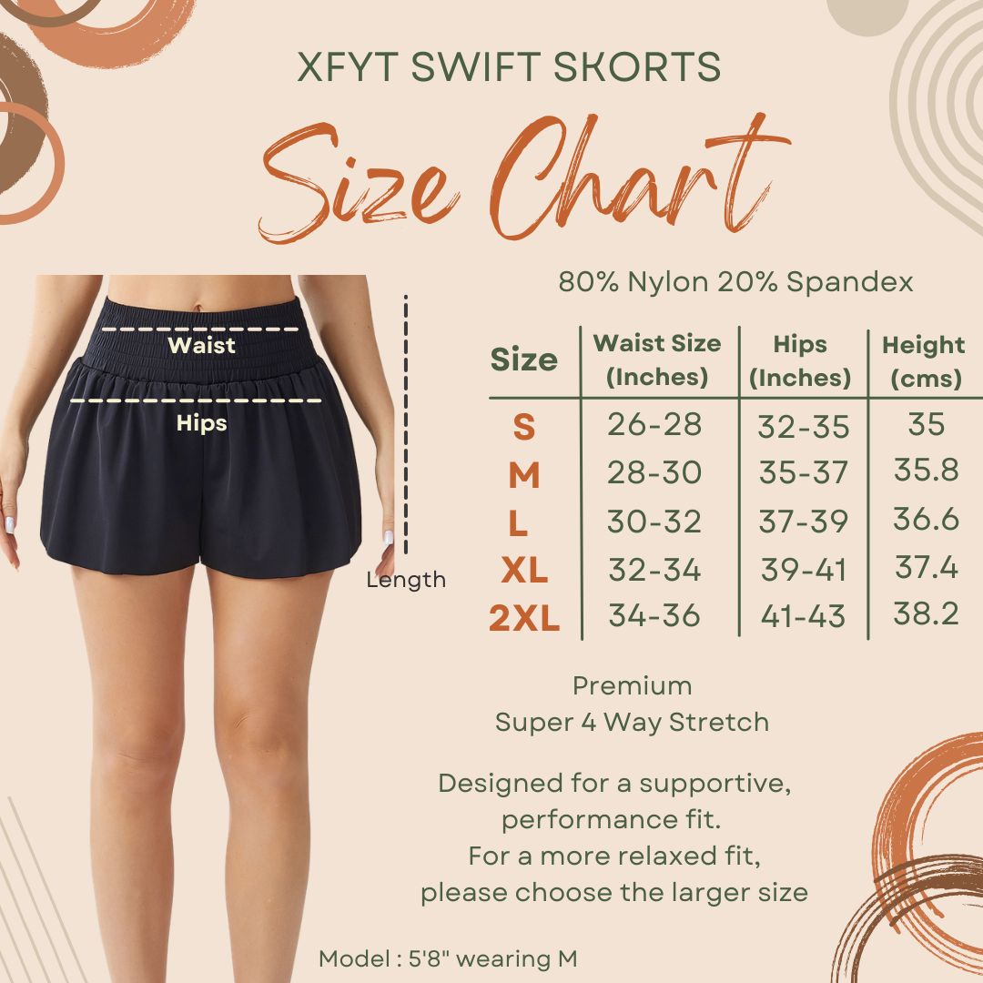 Midnight Blue Swift Skorts