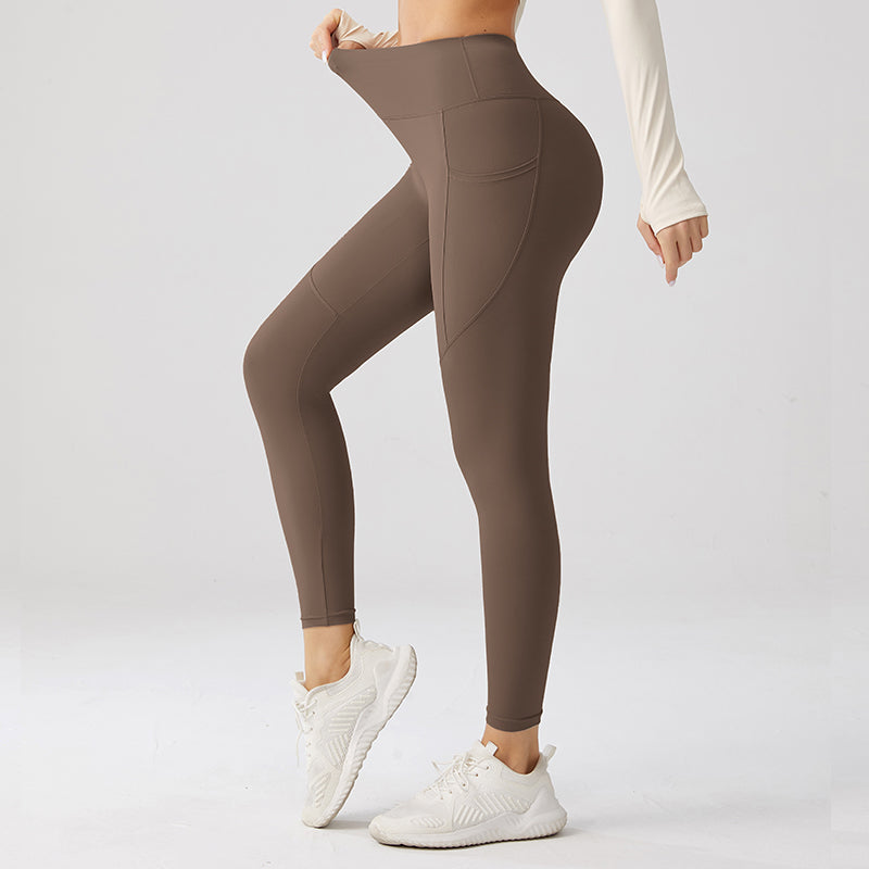 Pack of 3 OG Yoga Pants Dark (Black Brown n Grey)