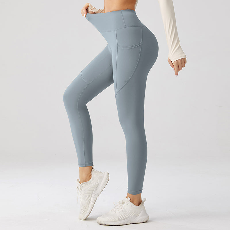 Pack of 3 OG Yoga Pants Light (Pink Beige Blue)