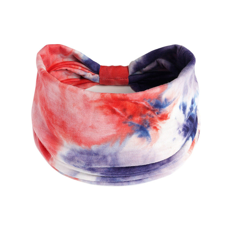 Tie Dye Hairbands Pack of 3 : Bold Mix
