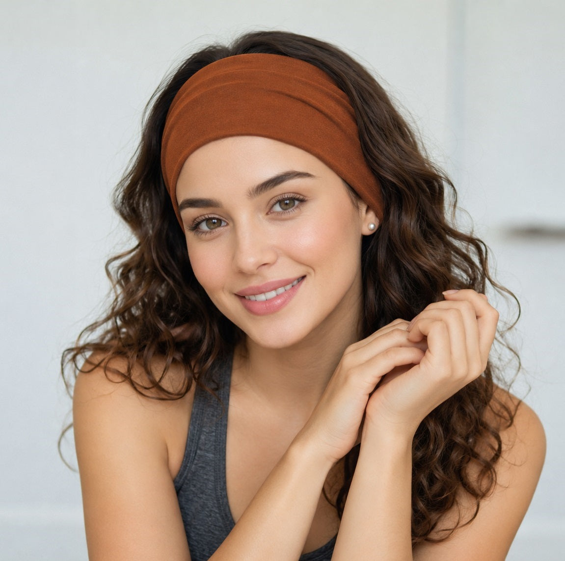 SoftFlow Hair Band : Brown