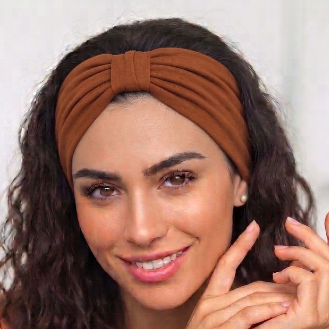 SoftFlow Hair Band : Brown