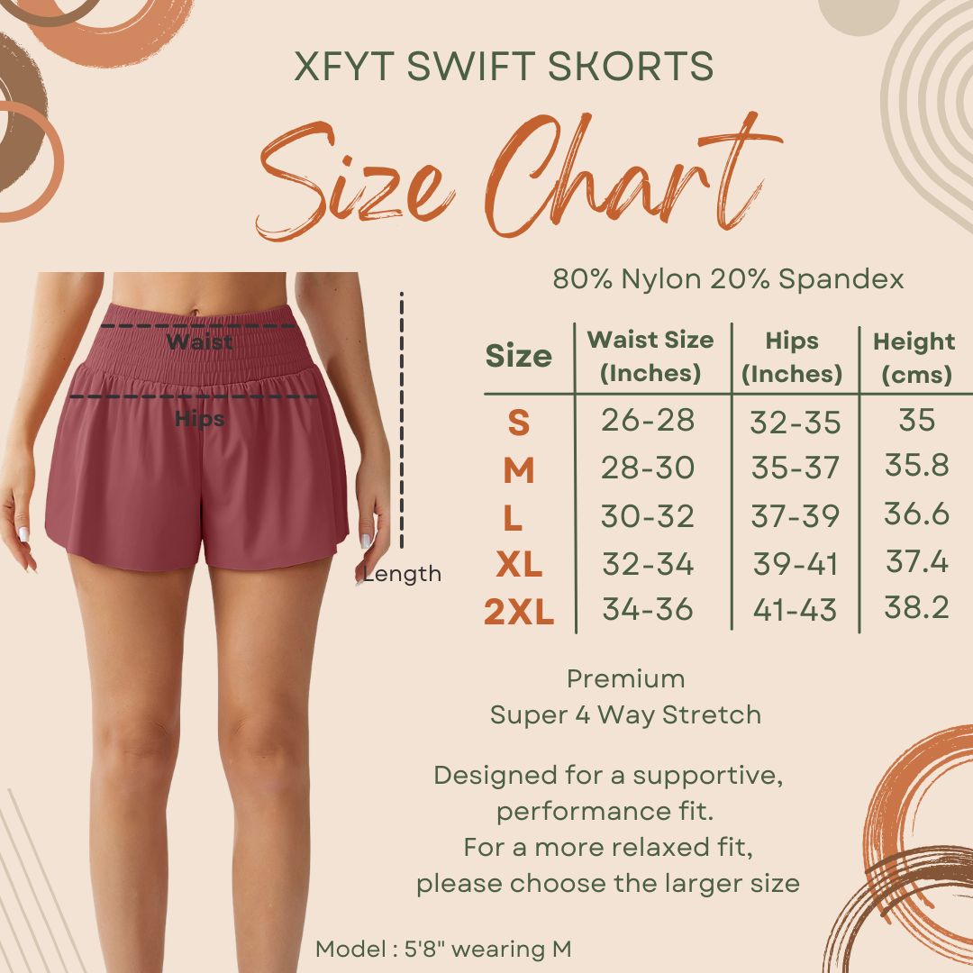 Dusty Rose Swift Skorts