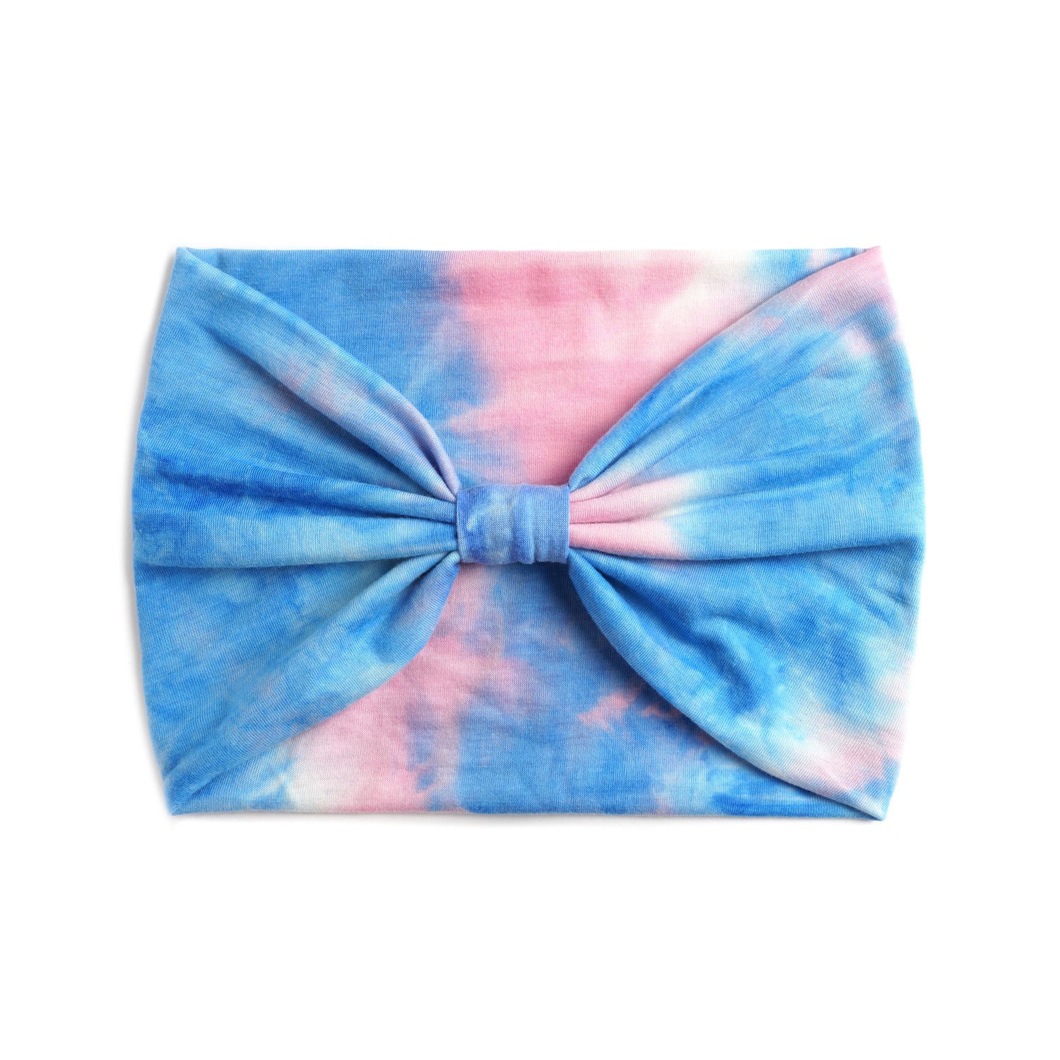 Tie Dye Hair Band : Pink Sky Shade