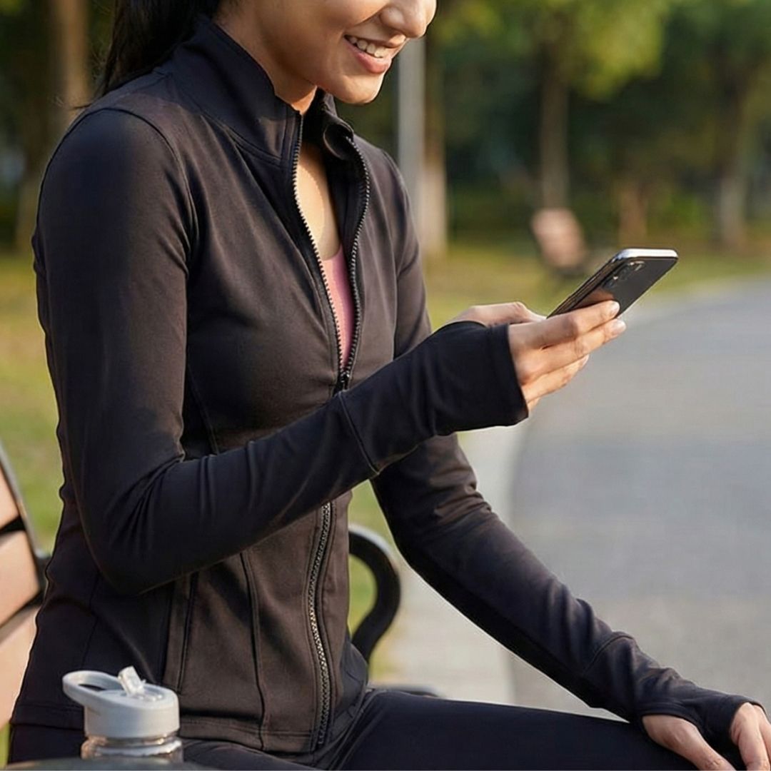 Everyday Active Jacket Black