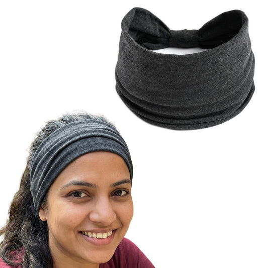 SoftFlow Hair Band : Dark Grey