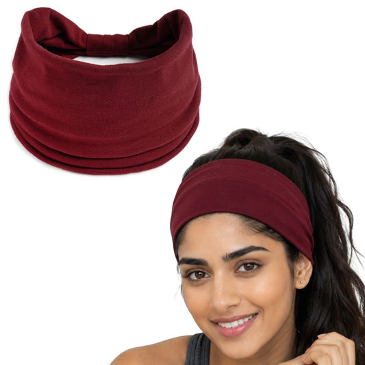 SoftFlow Hair Band : Maroon