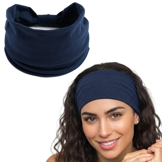 SoftFlow Hair Band : Navy