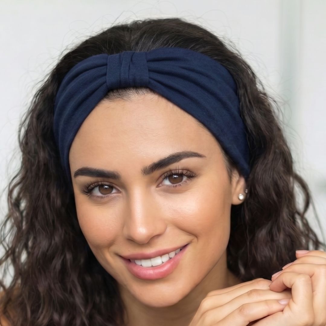 SoftFlow Hair Band : Navy
