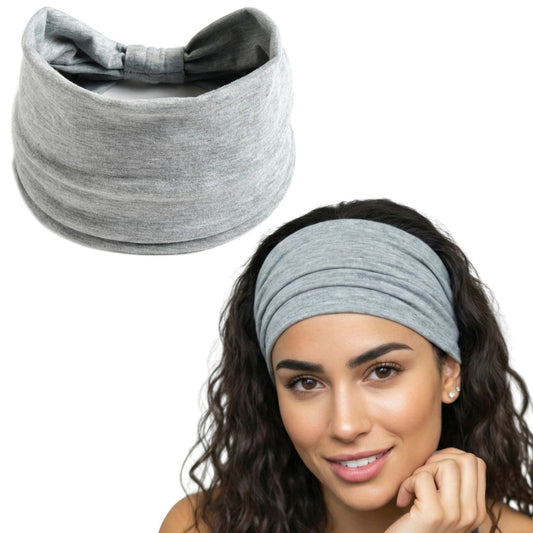 SoftFlow Hair Band : Light Grey