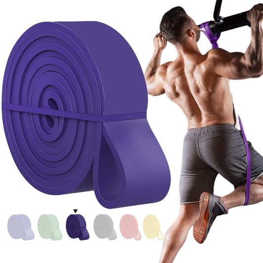 Heavy Pull up Resistance Loop Bands - Purple - 40 to 90 Lbs