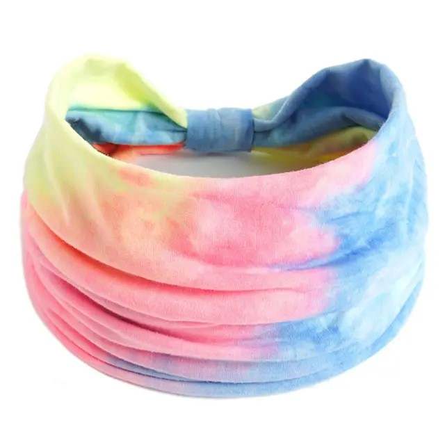 Tie Dye Hair Band : Melange Shade