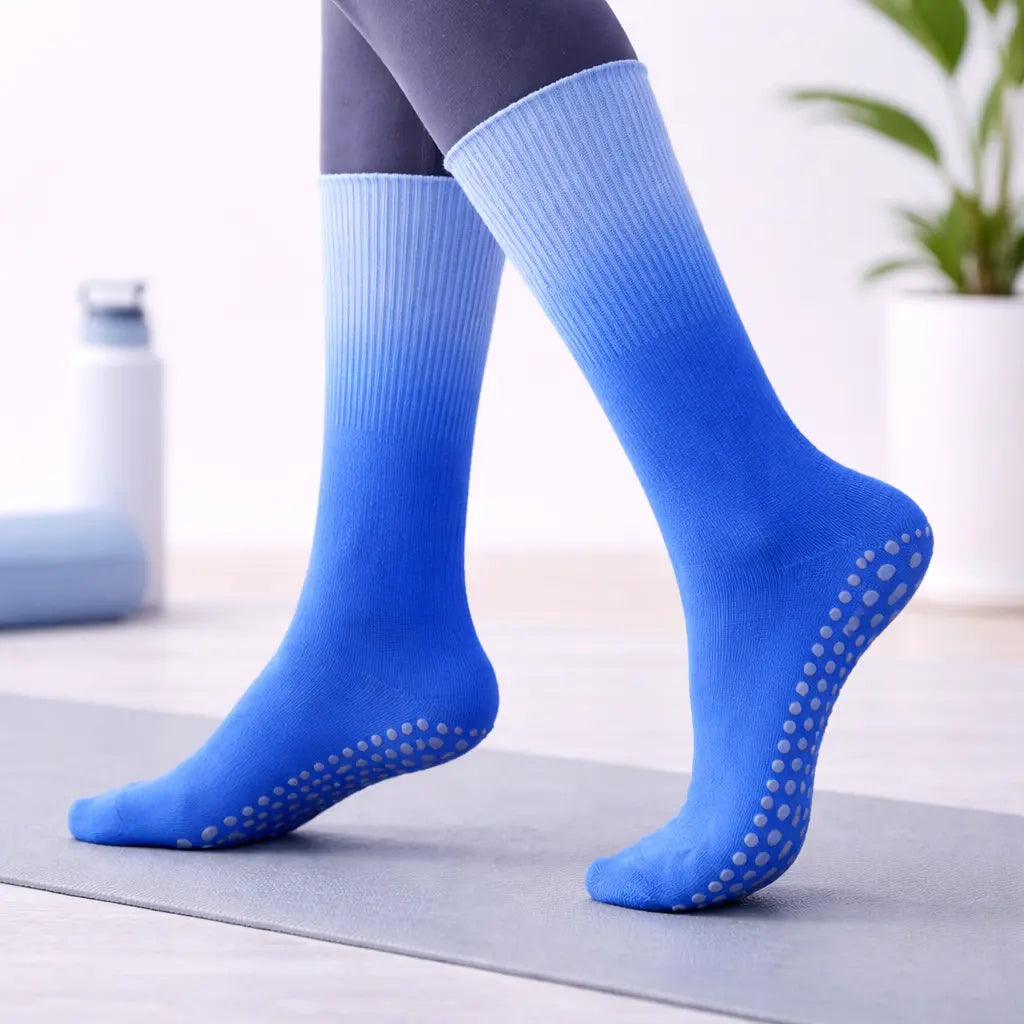 Ocean Drift FlowFade Grip Socks